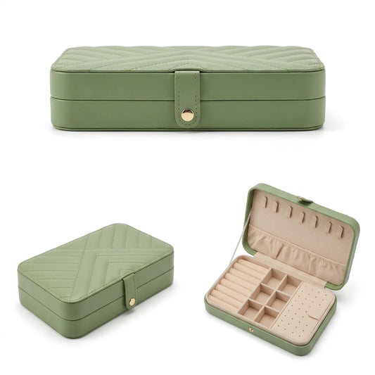 Sage Travel Jewelry Box