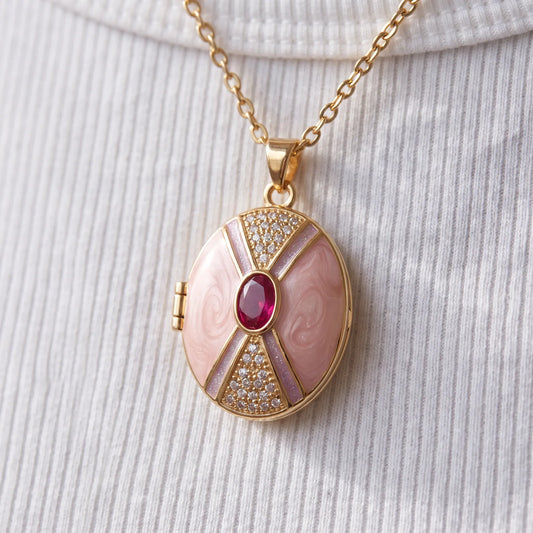 Blush Memory Locket