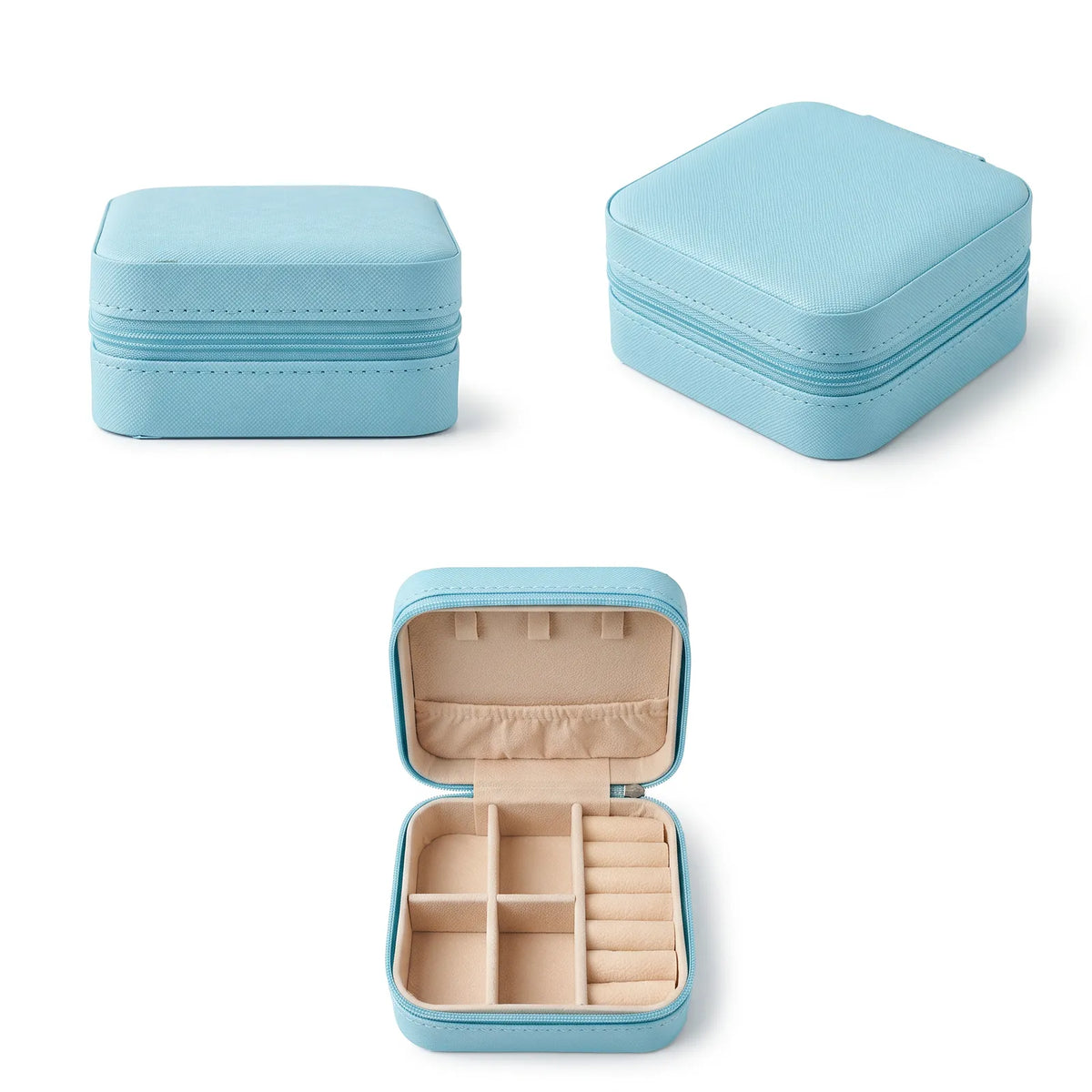 Compact Travel Jewelry Case