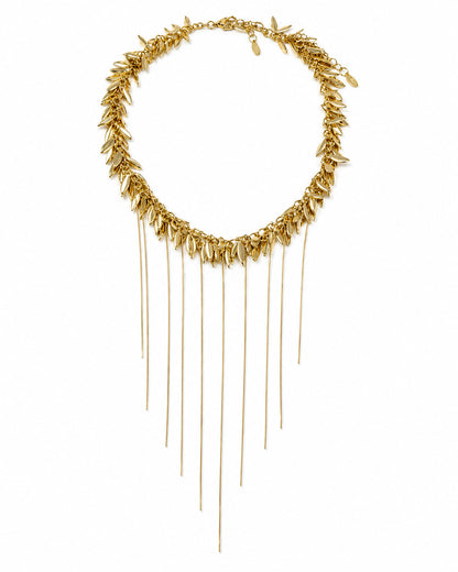 Fringe Necklace - Gold