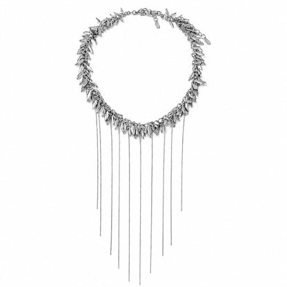 Fringe Necklace - Silver