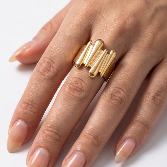 Gold Bar Ring