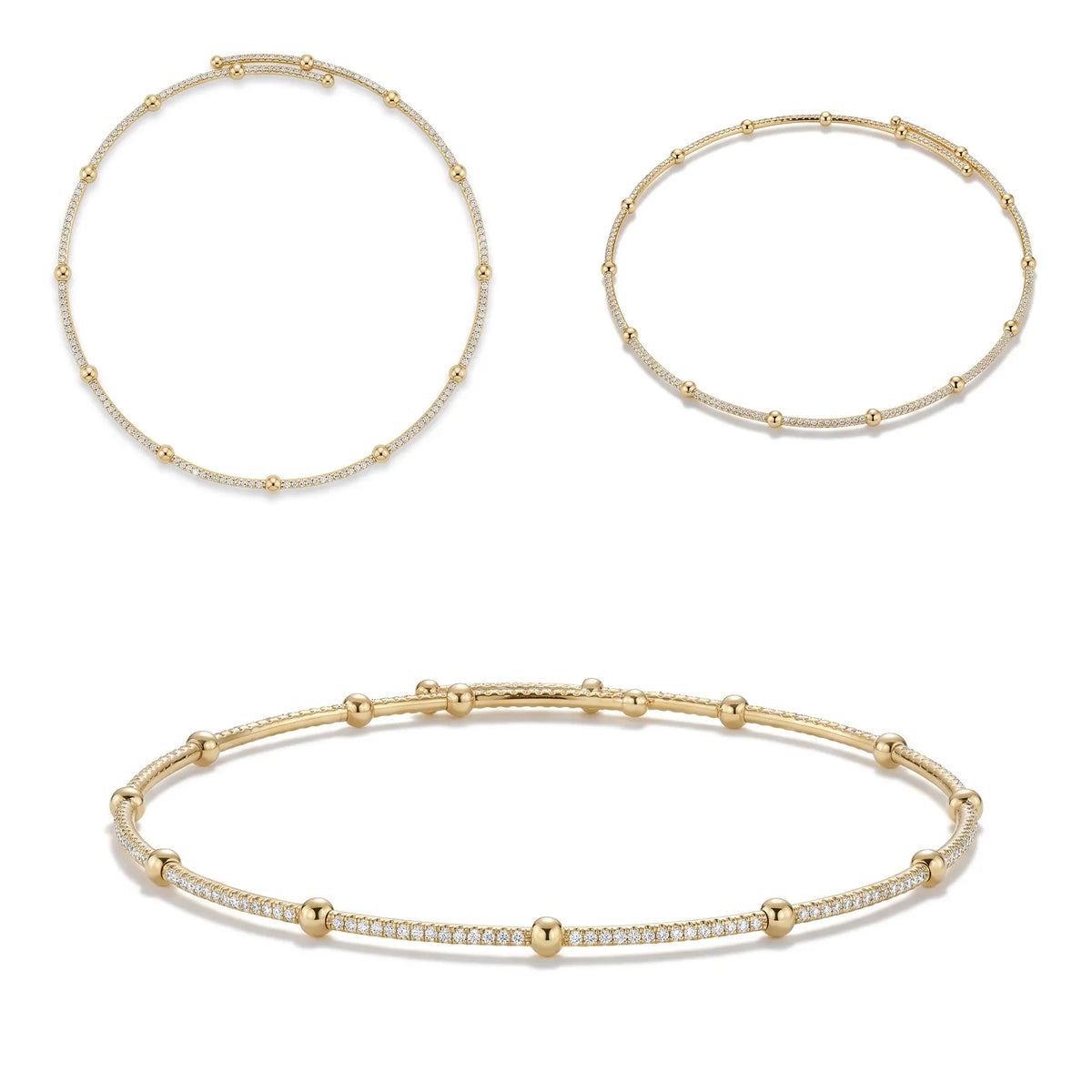 Gold Bead Necklace