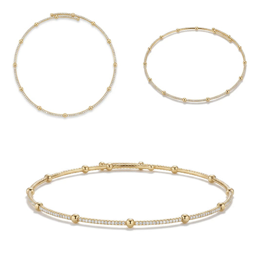Gold Bead Necklace
