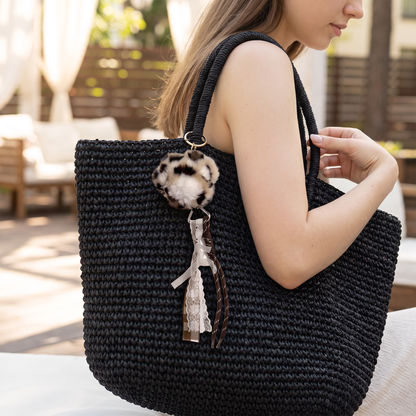 Pom Pom Bag Charm