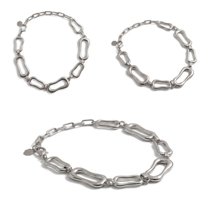 Silver Link Necklace