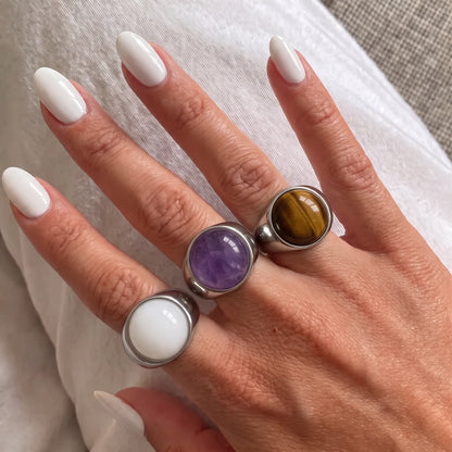 Stone Signet Ring
