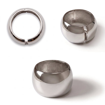 Wide Silver Cuff