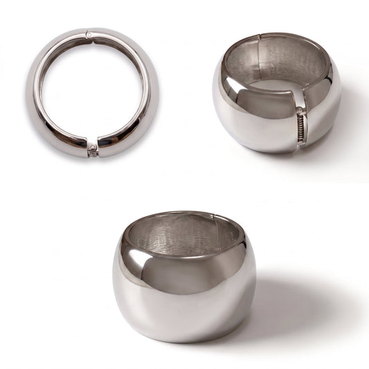 Wide Silver Cuff