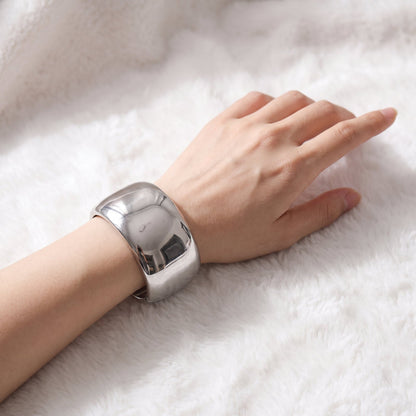 Wide Silver Cuff